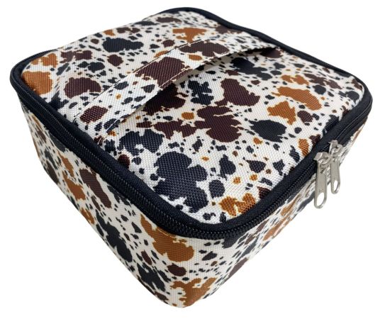 Showman Cow Print Nylon Cosmetic Case #2